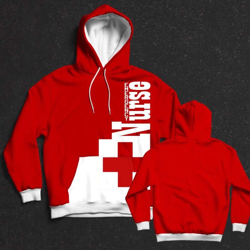 NURSE HOODIE – EMERGENCY